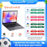 CHUWI CoreBook X Laptop Gaming, Laptop 14.1 inci FHD layar IPS RAM 16GB SSD 512GB Intel i3-1215U