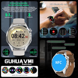 Smart Watch with 4 Pro AMOLED HD Screen Bluetooth Call NFC Health Monitoring