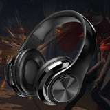 Wireless Bluetooth 5.0 Foldable Headphone With Mic